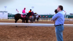 Stu Matthews as Horse Trainer for SkyLine Media Group (Remington Park / Commercials)