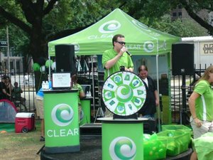 Stu Matthews as Emcee for Octagon (CLEAR Mobile Showcase / Live Events)